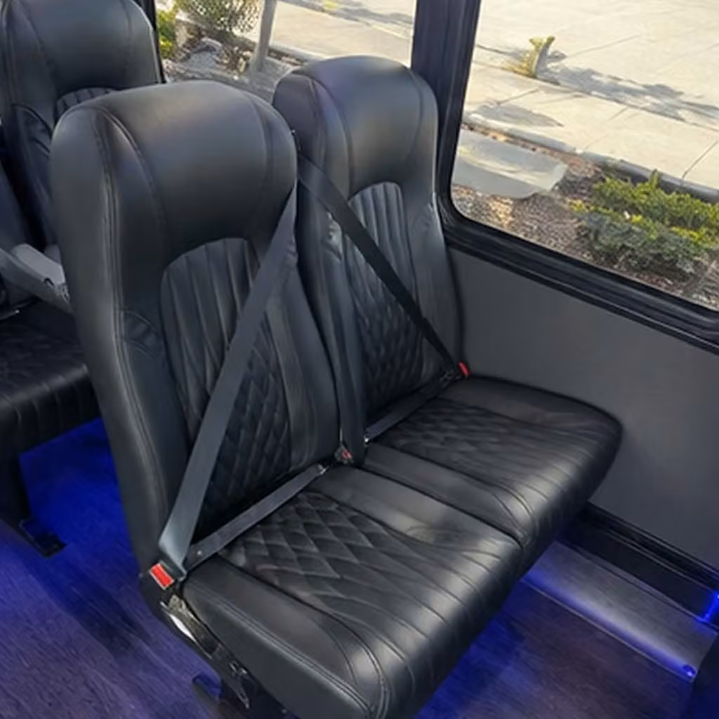 35 passenger minibus inside