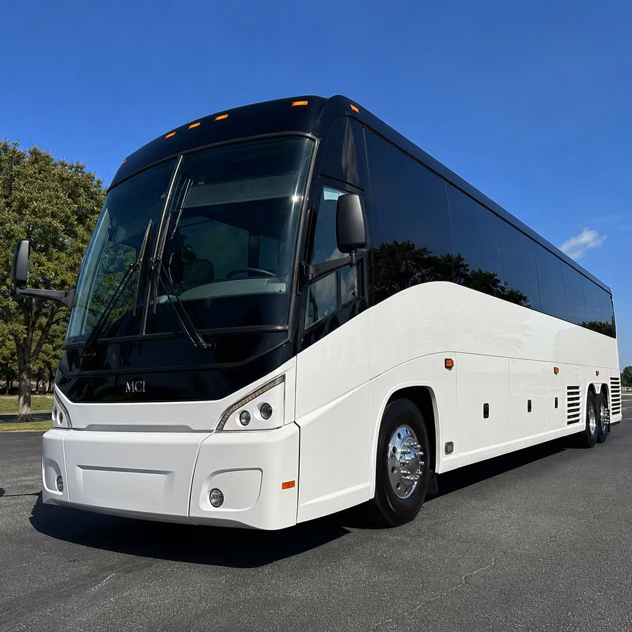 56 passenger charter bus