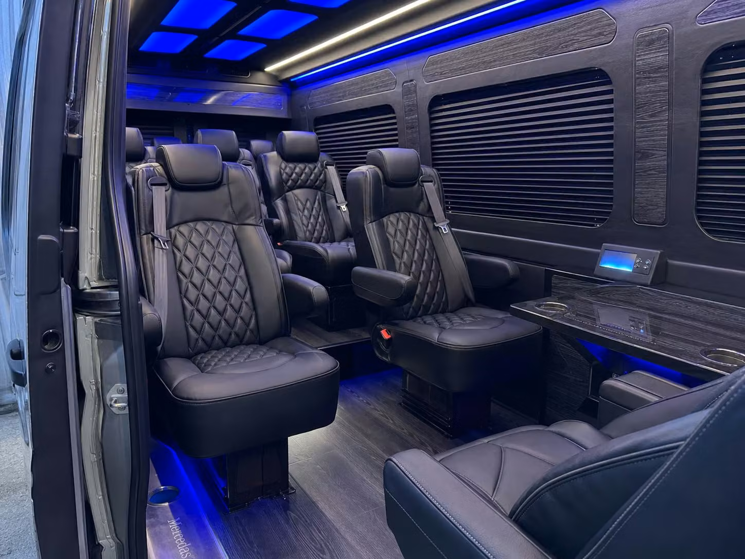 sprinter van transportation for groups and events across arlington