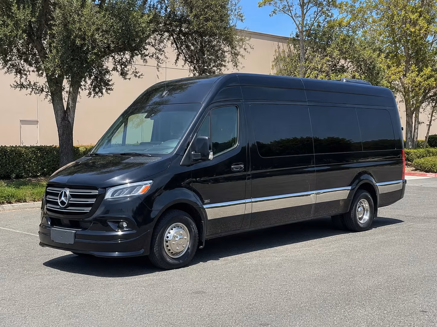 sprinter van with driver